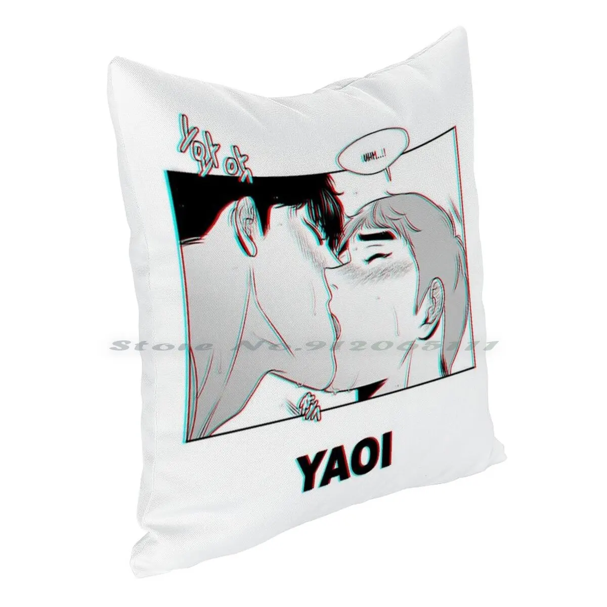 -Чехол для Yaoi Подушка-поцелуй наволочка из хлопка и льна Weebtoon Manhua манга Bl Kiss Ahn Nam