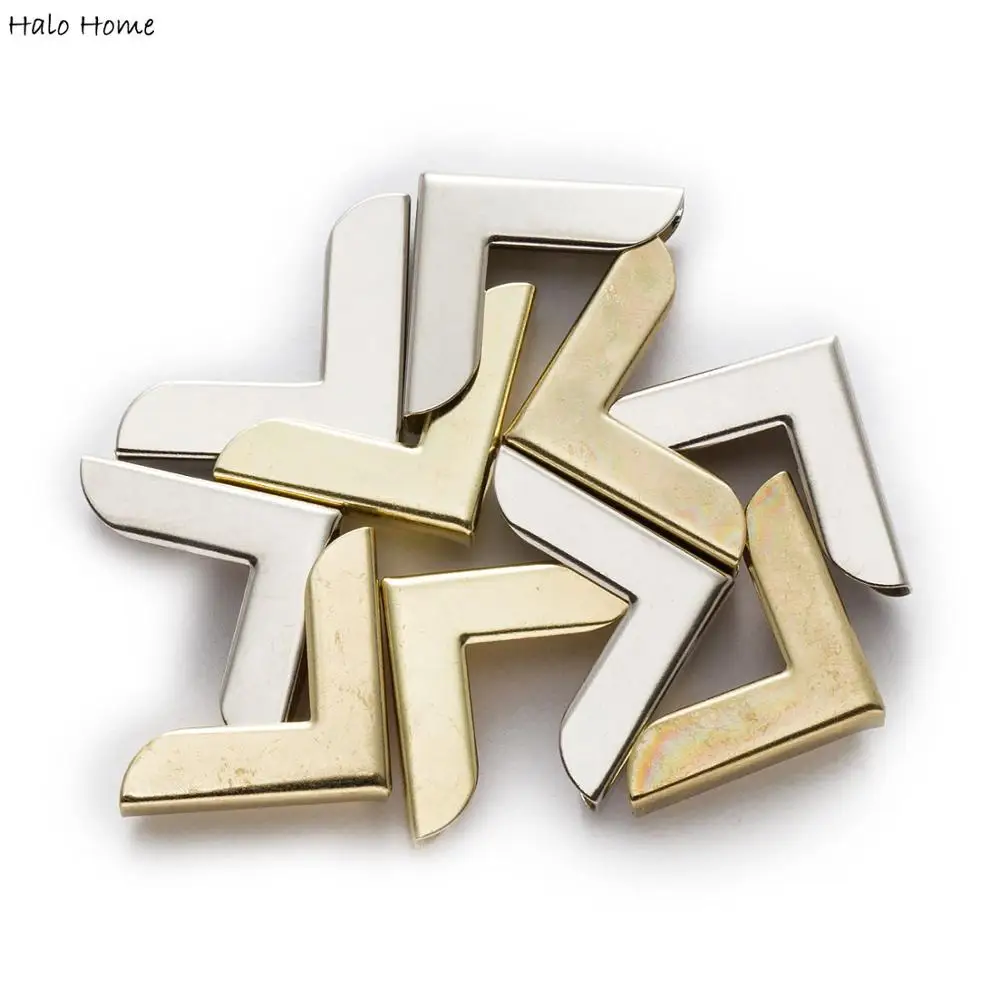 50 шт. 2 Цвет металлический скрап книга фотоальбомы обложка дневника угловой меню