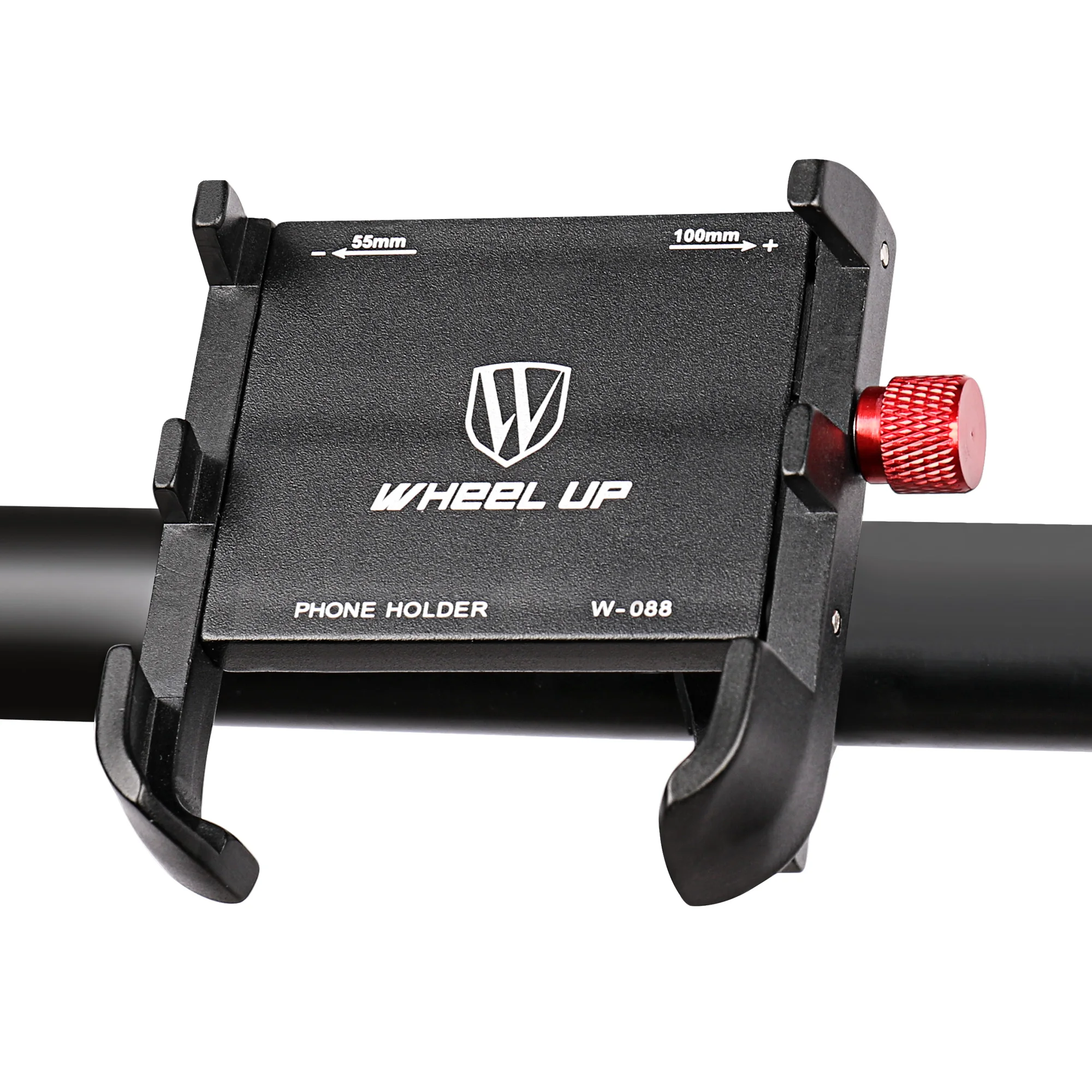 

WHEEL UP Bicycle Front Rack Carrier Mobile Phone Cycling Storage Racks M96 Bicycle Phone Mount Adjustable Bike Stand Handlebar