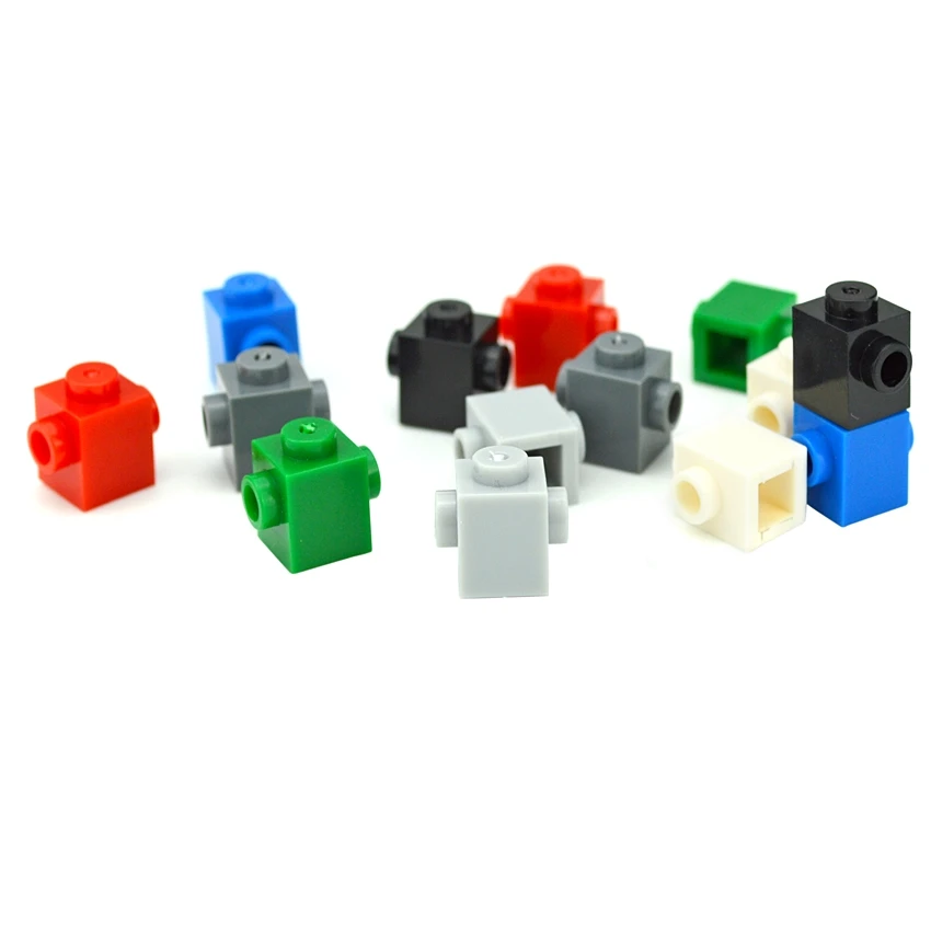 

DIY Assembles Particles Modified 1x1 with Studs on 2 Sides Opposite MOC Parts 47905 DIY Educational Bricks Toys for Children