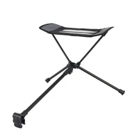 portable durable folding chair footrest aluminum alloy durable outdoor beach fishing barbecue bracket leg stool garden recliner