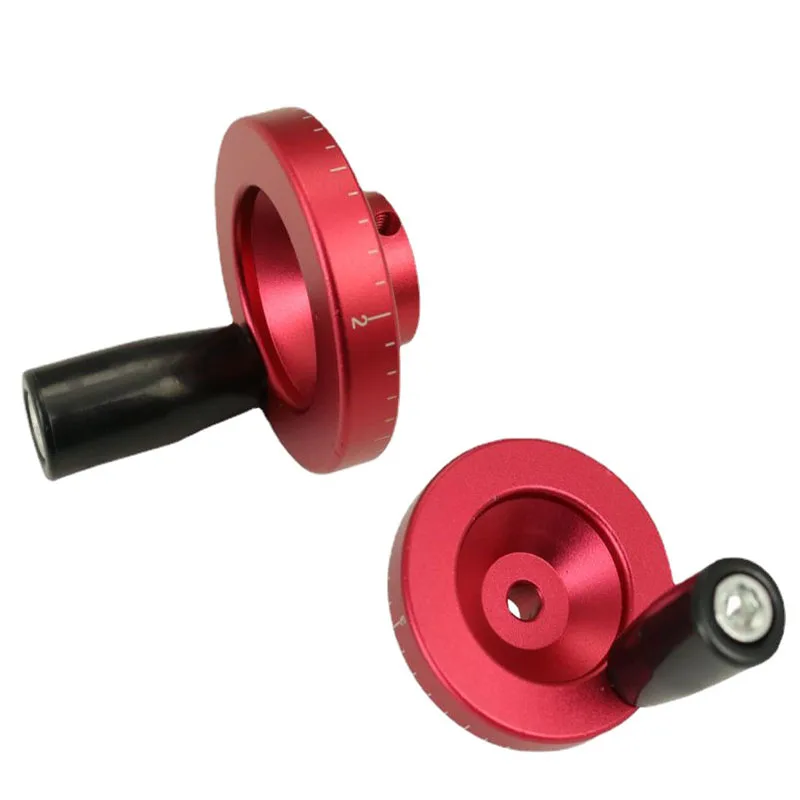 Ручное колесо из алюминиевого сплава скользящий стол машина buddhabeads задняя часть