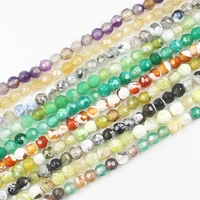 wholesale 4mm faceted agates round beads 1538cm for diy jewelry making we provide mixed wholesale for all items