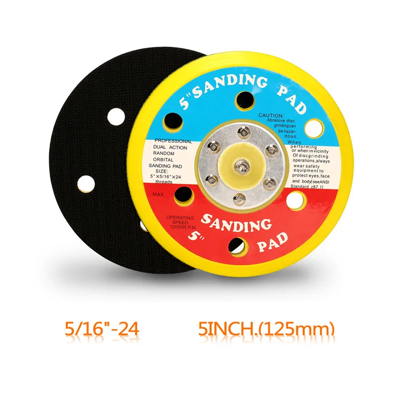 

Полировальная накладка SPTA M6 1 шт., орбитальная шлифовальная панель DA, 2 дюйма, 50 мм, 3 дюйма, 75 мм, 4 дюйма, 5/16 мм, 5 дюймов, 100 мм, петля с крючком для пневматического шлифовального станка, Полировочная машинка