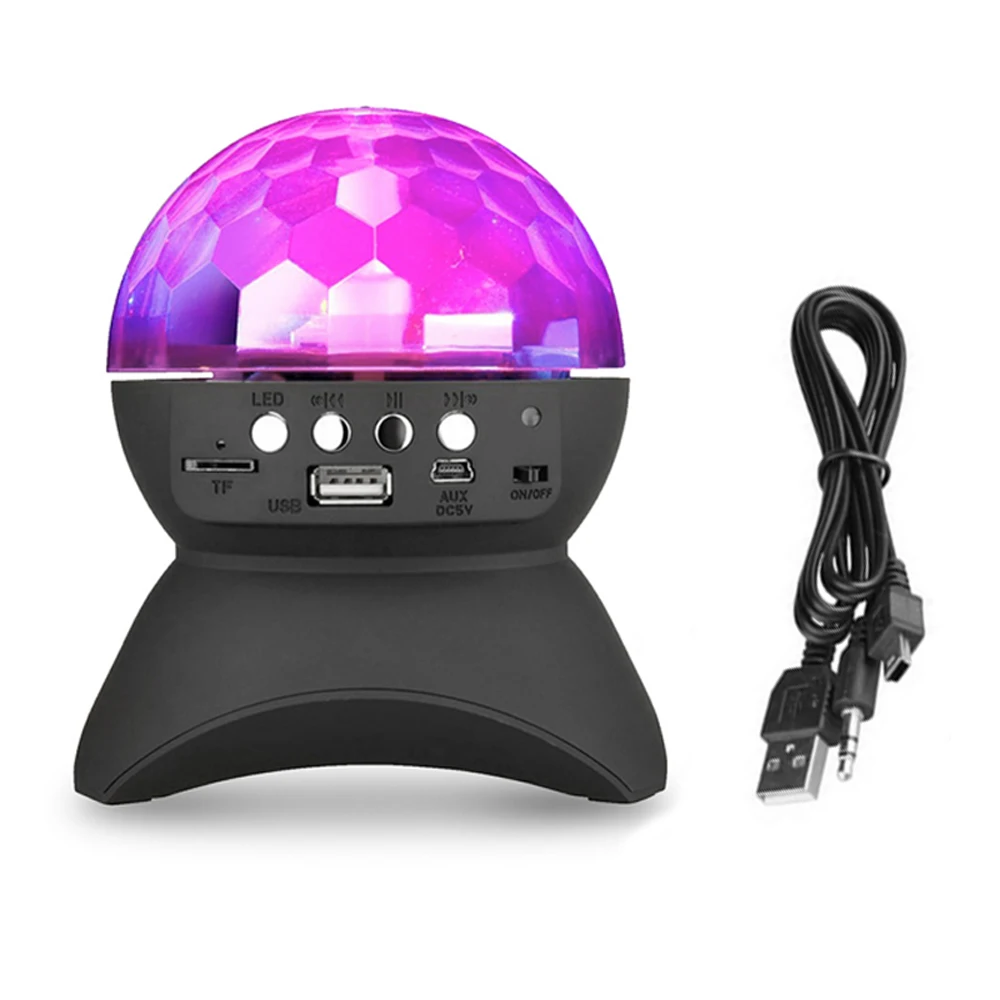 Bluetooth динамик ET вечерние для дискотеки и диджея со встросветильник кой студийные