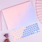 Матовый пластиковый жесткий чехол с градиентом для 2020 MacBook Air Pro 13 16 дюймов M1 A2338 A2337 A2289 A2179 A2141 Retina 12 13 15 дюймов Чехол