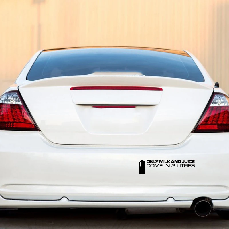 Лидер продаж прекрасный автомобильный стикер только молоко и сок KK виниловые