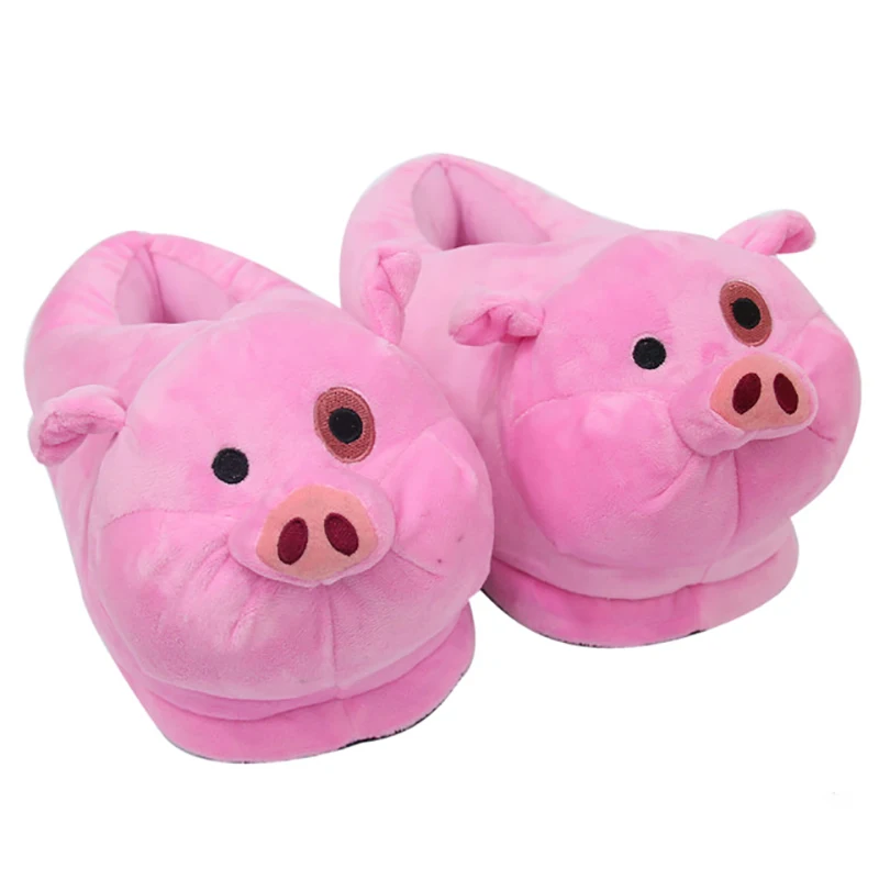 

New Arrival Women Casual Home Lovely Warm Cotton Shoes Unisex Cotton Stuffed Snug Slippers Winter Bedroom Cartoon Soft Slides