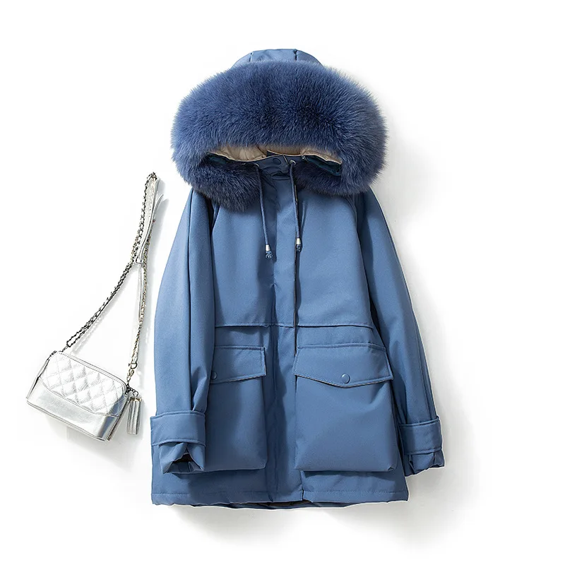 

(TopFurMall) Европейский Для женщин мужские парки пуховое пальто куртки с толстовка с мехом енота леди плащ-накидка; Верхняя одежда; пальто LF9167