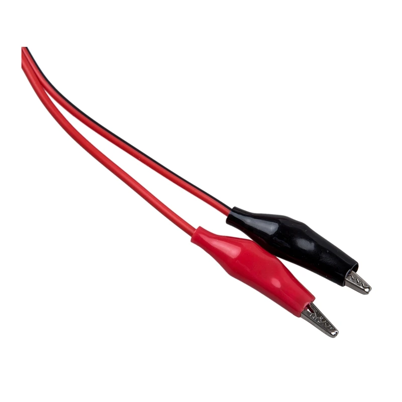SODIAL(R) Аллигатор зажим для банановой вилки зонд кабель тестовый свинец 90 см 3