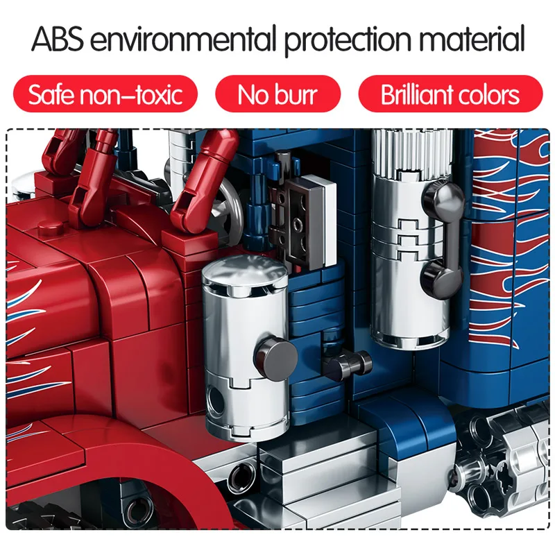 849 шт. создатель города с оттяжкой назад классические специальный коммандос