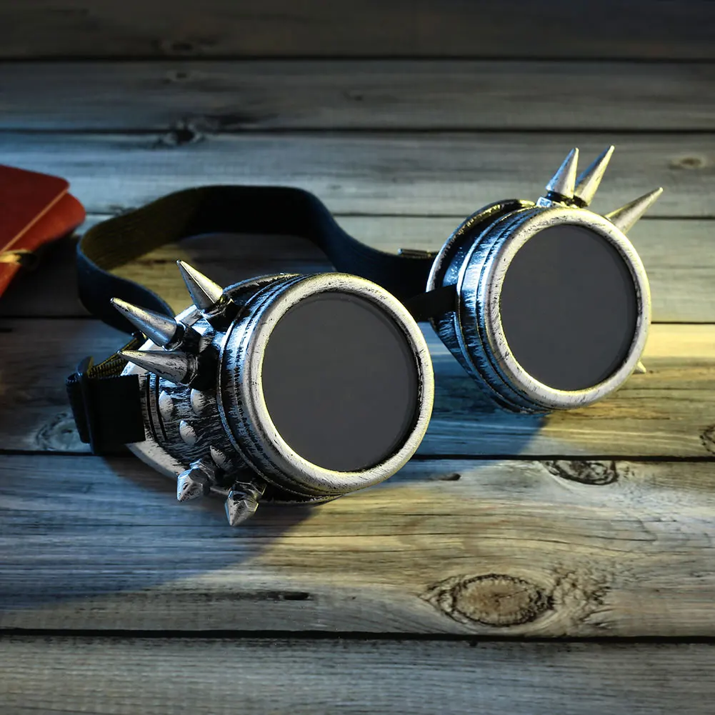 Vehemo ретро очки для мотоцикла с двойным объективом универсальные пылезащитные в