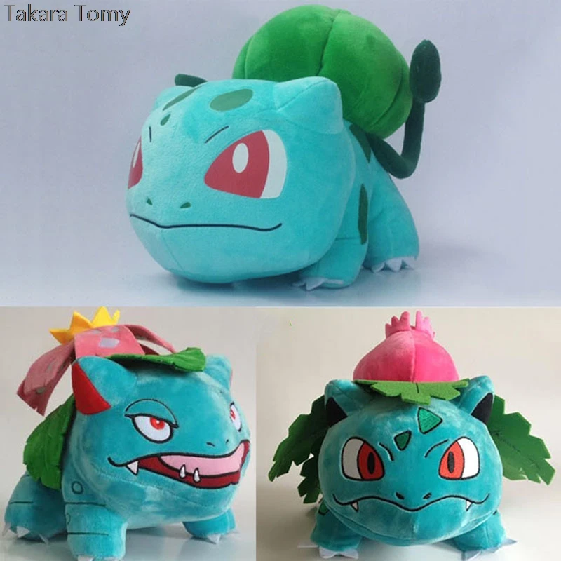 

Takara Tomy Bulbasaur Ivysaur Venusaur Stuffed Plush Anime Pokemon Peluche Dolls Toy Birthday Gifts for Children