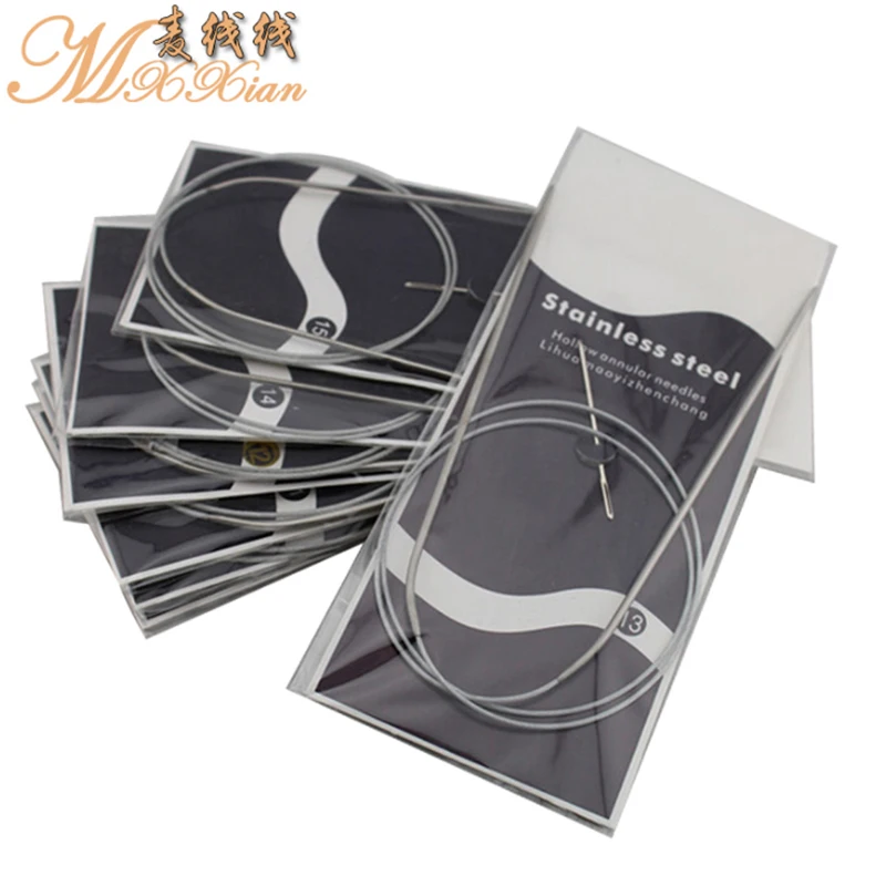 Расширенный кольцевая игла 100/120 см проволочного каната из нержавеющей стали