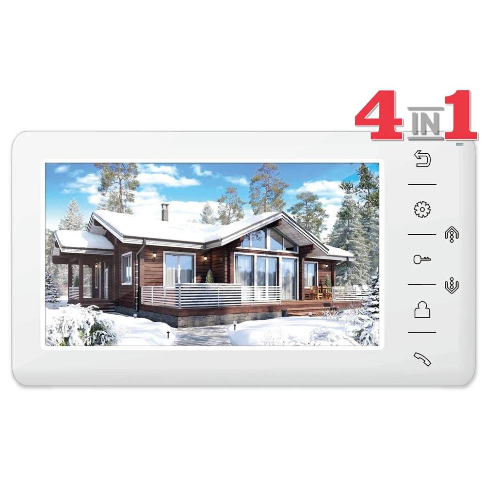 Видеодомофон Tantos Amelie HD VZ(White) | Безопасность и защита