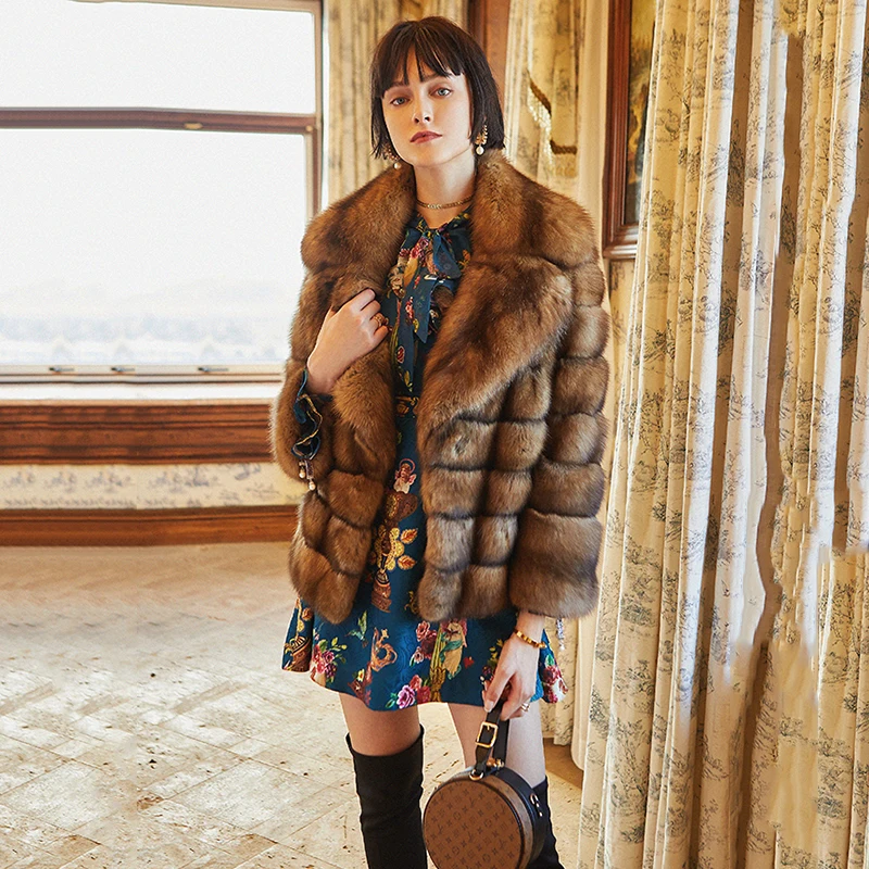 Рисунок 5 - Новая зимняя Женская Шуба Ftangaiur