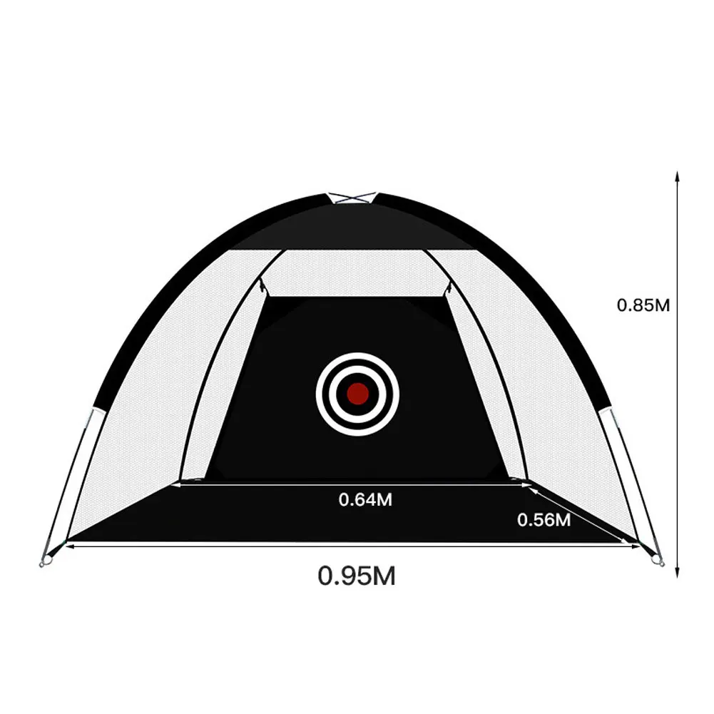 en Ucuz Kapalı 1m/2m Golf Pratik Net çadır Golf Isabet Kafes Bahçe Otlak Uygulama çadırı Golf Eğitim Ekipmanları örgü Açık