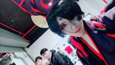 Игра Onmyoji Косплей Жнец Черный Meikai No Yakujin атласное кимоно Shikigami черный красный