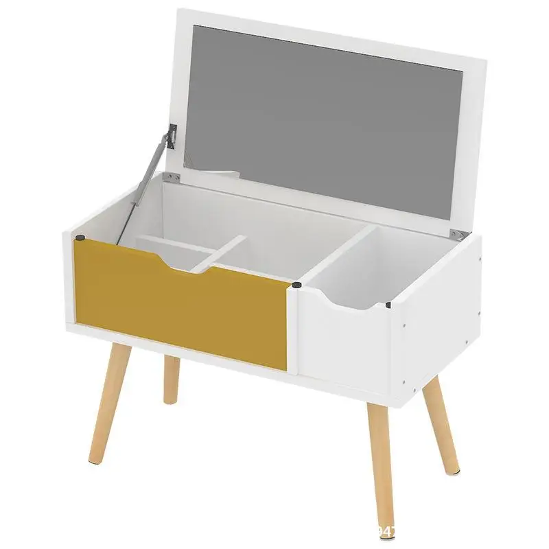 Туалетный столик с зеркалом белый деревянный туалетный письменный стол для
