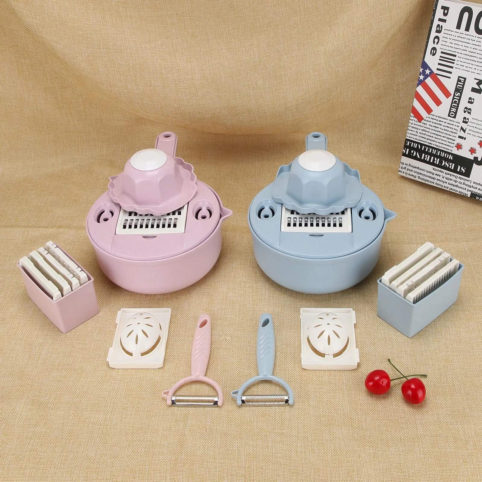 11 шт./компл. Овощной картофель Пшеничная солома слайсер Фрукты резак для моркови