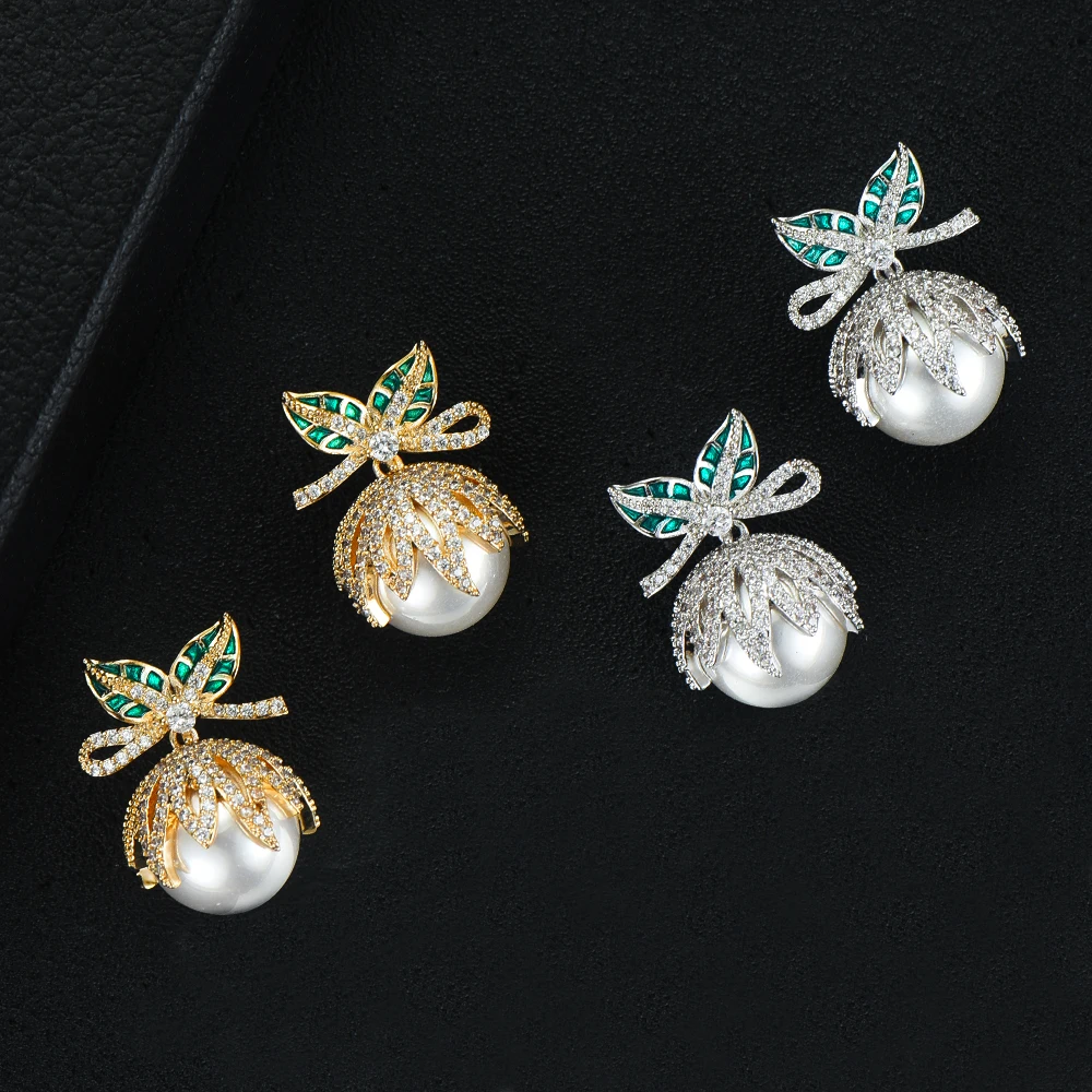 Модные женские серьги GODKI с красивым дизайном эффектные вечерние Ги для женщин и