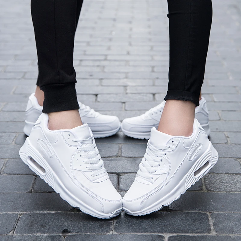 Новинка классические кроссовки унисекс для мужчин и женщин из натуральной кожи с