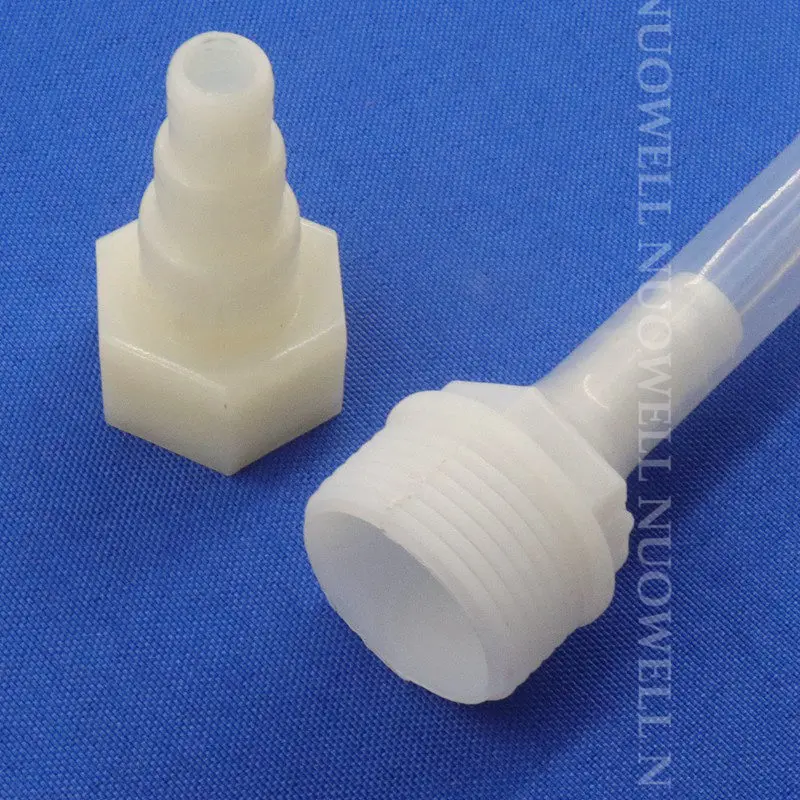 1 ~ 50 шт. пластиковый Штекерный соединитель для шланга 1/2 3/4 дюйма