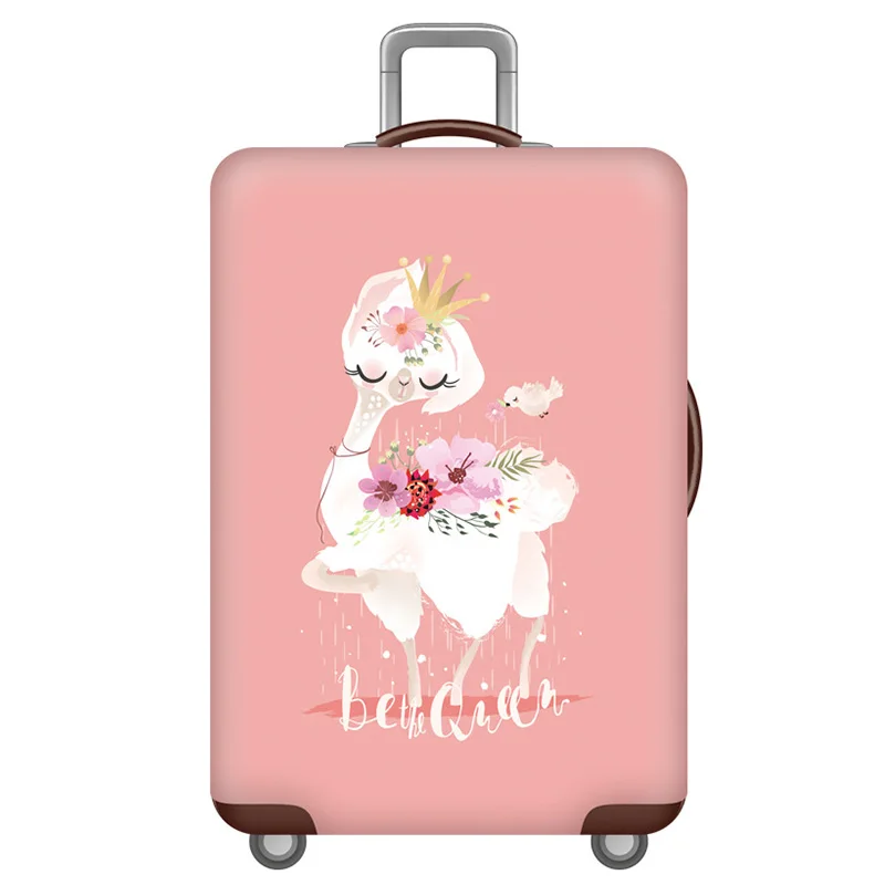 Y Luggage cover Эластичные Защитные чехлы для багажа с животным узором, Чехол для багажа, подходит для 18-32 дюймов, пылезащитный чехол для чемодана, аксессуары для путешествий - Цвет: Y Luggage cover