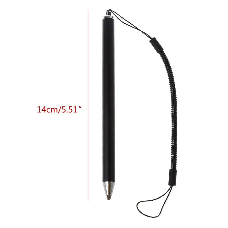 

Anti-lost Lanyard Touch Screen Stylus Pen Fibre Stylus Mesh Micro Fiber Tip Pen for iPad 2018 iPhone Smart Phone Tablet