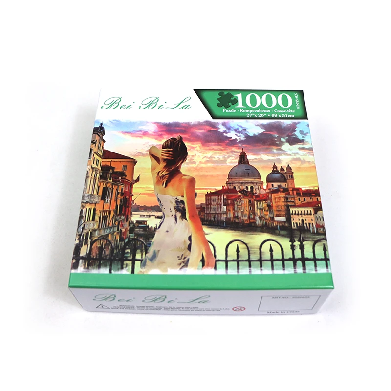 

Adult Puzzle 1000 Pieces Venice Grand Canal Landscape 833 Adult Relaxation Children's Educational Home Decoration Toy Gift