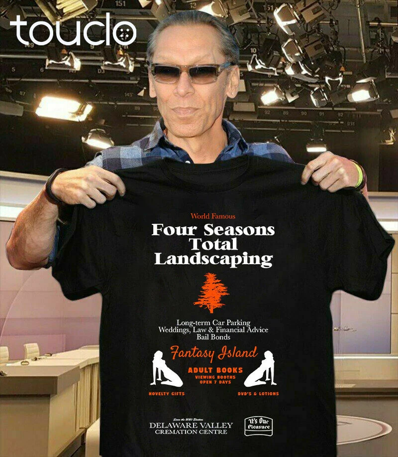 

Four Seasons Total Landscaping T-Shirt Giulliani Biden X Trump Election 2020 unisex