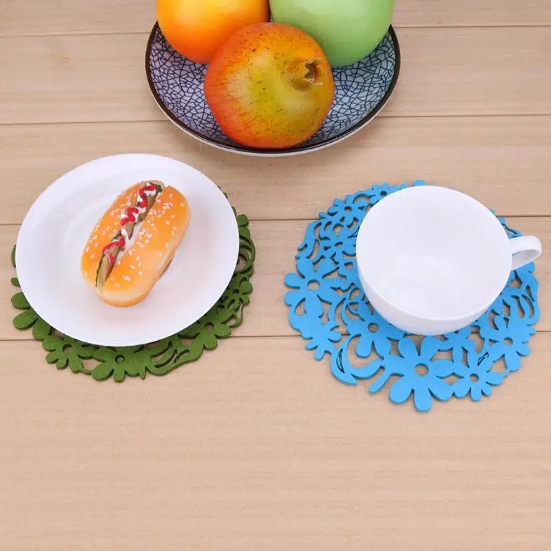 6 шт столовых приборов набор подставок под напитки de Настольный коврик горячая