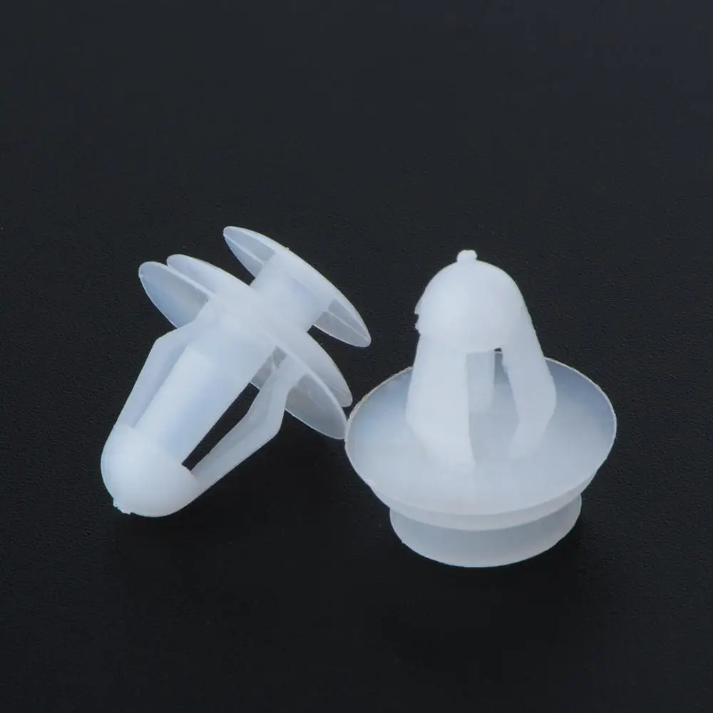 100Pcs 9mm Hole Car Door Bumper Cover Automotive Screw Fastener Plastic Auto Clips Rivet Fasteners For Cars | Автомобили и