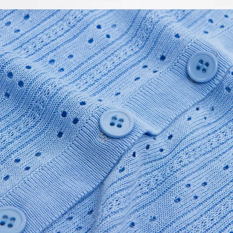 

Open Stitch Knit Cardigans Jumper Cardigan Autumn Women Sweater Women Wool Mohair Jumper Sweater with Buttons