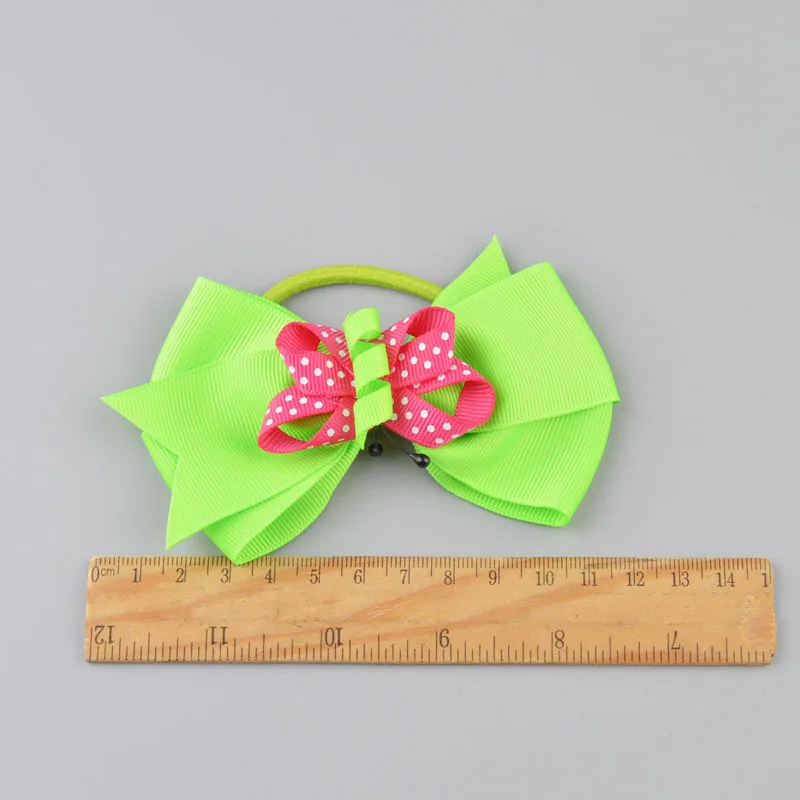 

10pcs Handmade Bow Girls Headband Ribbon Bow Elastic Hair Bands Rope Butterfly Hair Accessories Acessorio Para Cabelo Hair Ties