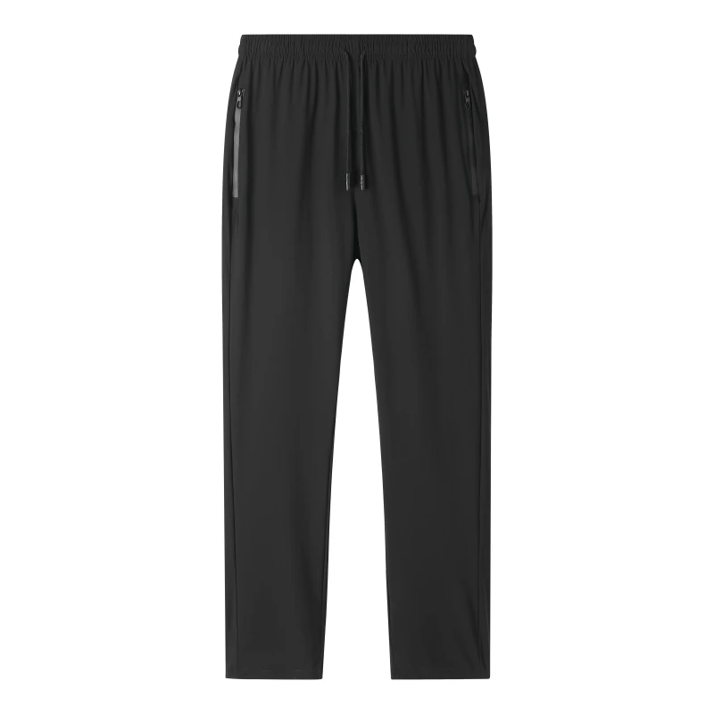 

New Men'S Summer Korean Trend Ice Silk Quick Drying Pants Boys' And Students' Loose Sports Thin Legged 9-Point Casual Trousers