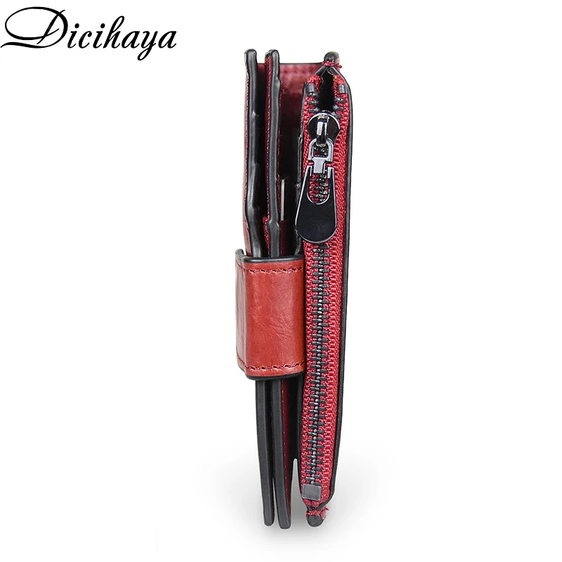 DICIHAYA Женский кошелек из натуральной кожи для монет сумка денег маленький