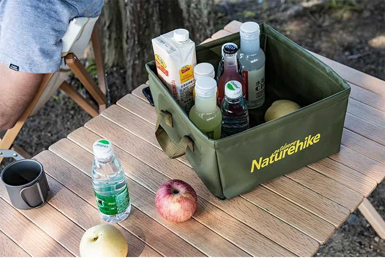 Naturehike напольное складное квадратное ведро большой емкости портативное ведро для хранения домашнего путешествия ведро