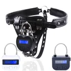 Электронный таймер, перезаряжаемый по USB, для БДСМ, кляп, таймер, штаны Связывание целомудренность, игры для взрослых, секс-игрушки для пар