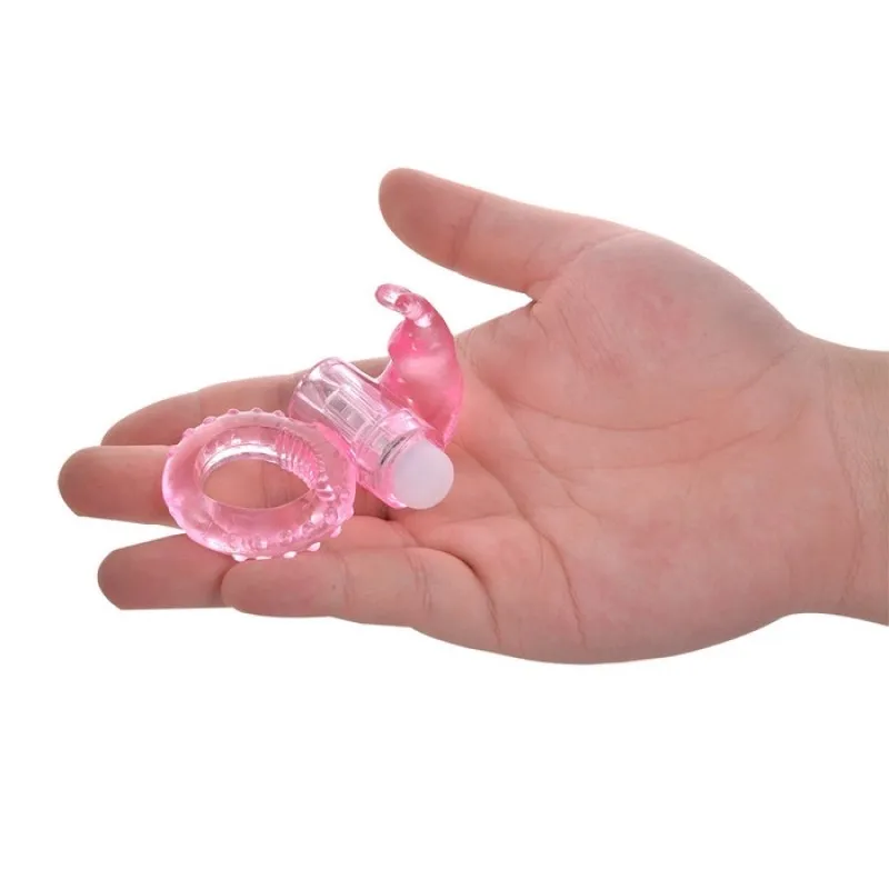 Силиконовое вибрирующее кольцо на пенис секс игрушки для мужчин кролик клитор