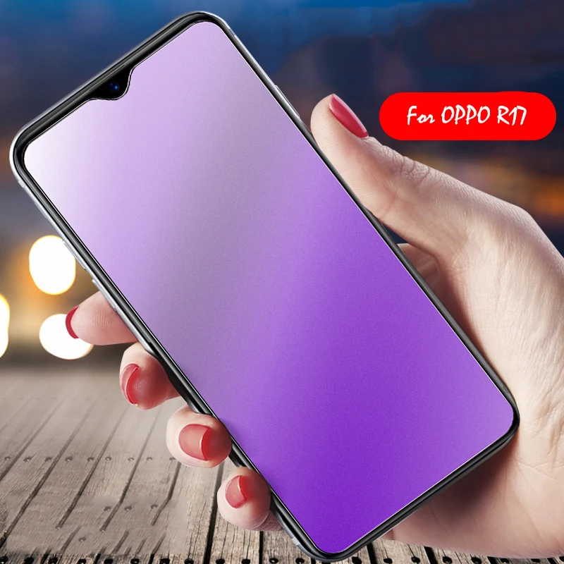 Закаленное стекло для OPPO R17 Reno 2 ACE K1 защита экрана анти-синий светильник матовая