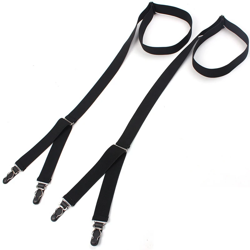 Мужская рубашка с рельефным держателем эластичная Y образная Регулируемая форма