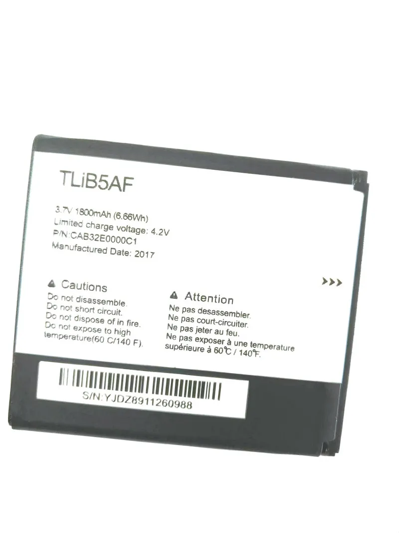 Westrock TLiB5AF 1800 мАч аккумулятор для сотового телефона ALCATEL One Touch Pop C5 OT 5036 5036D 5037 5037D 5037A