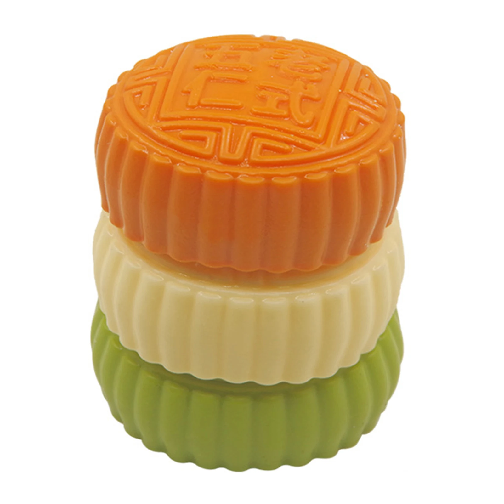 

Children Squeezing Toy Natural Silicone Relaxing Puzzle Ball Cute Mooncake Toy Soothing Toys Puzzle Ball For Everyone