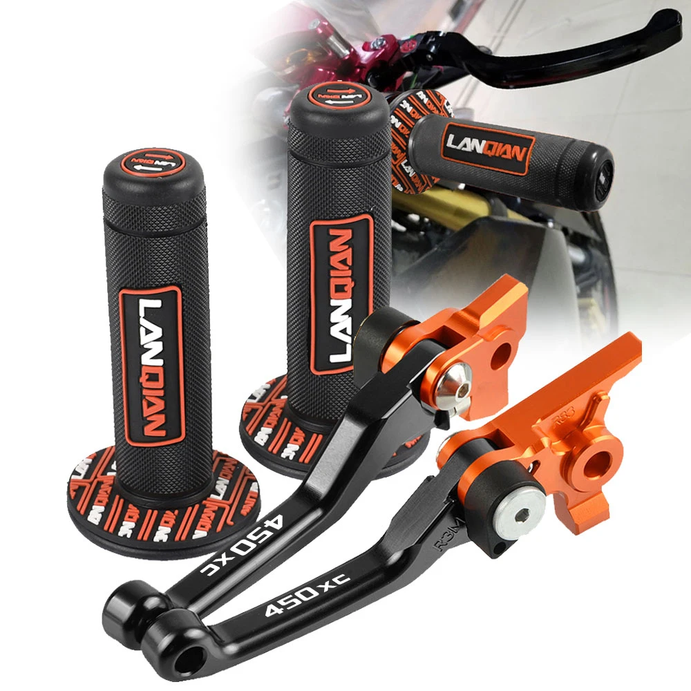

Для 450XC 450 XC 2006-2007 Мотоцикл Байк ЧПУ Алюминий Аксессуары Тормоза Поворотные Рычаги сцепления Рычаг рукоятки руля