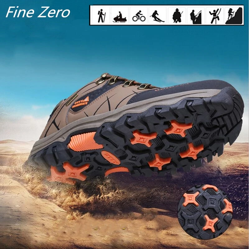 Новые мужские ботинки больших размеров 47 уличные походные водонепроницаемые