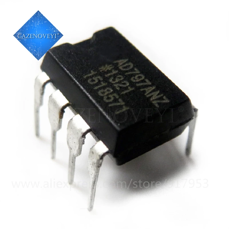 1pcs/lot AD797ANZ AD797AN AD797 DIP-8 In Stock | Integrated Circuits