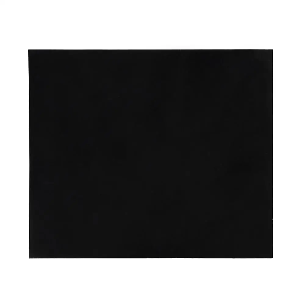 Black Color 1 шт Акустическая гитара накладка пустой лист самоклеющиеся царапины пластины 200*175*0,65 мм, доступно 6 цветов - Цвет: Black Color