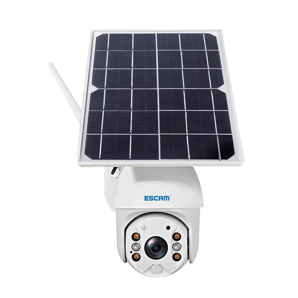 

IP-камера ESCAM QF280, 1080P, водонепроницаемая, с солнечной панелью, ночным видением, IP66