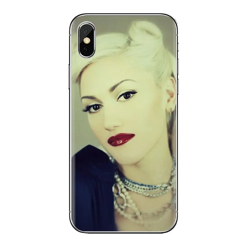 gwen stefani American Female Singer Soft Transparent Cover For iPod Touch Apple iPhone 4 4S 5 5S SE 5C 6 6S 7 8 X XR XS Plus MAX |